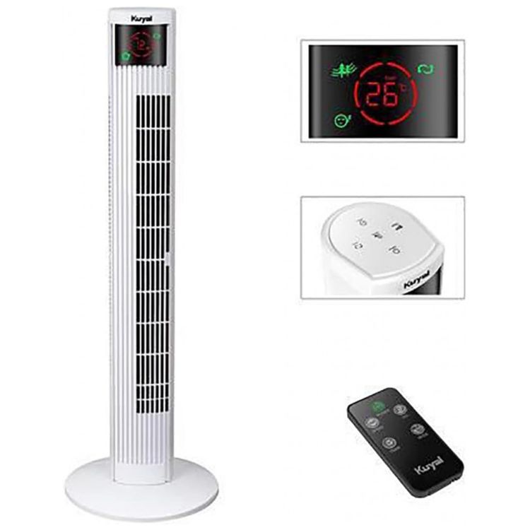 Ventilador-de-Torre-Everglade-Home-com-4-Velocidades-foto-2