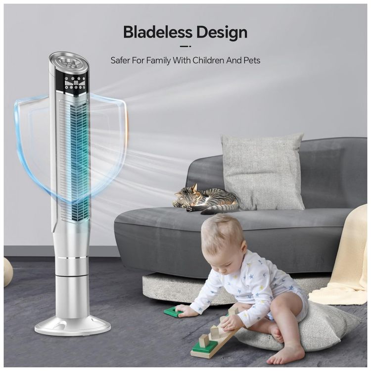 Ventilador-de-Torre-com-8-Velocidades-Controle-Remoto-e-foto-4