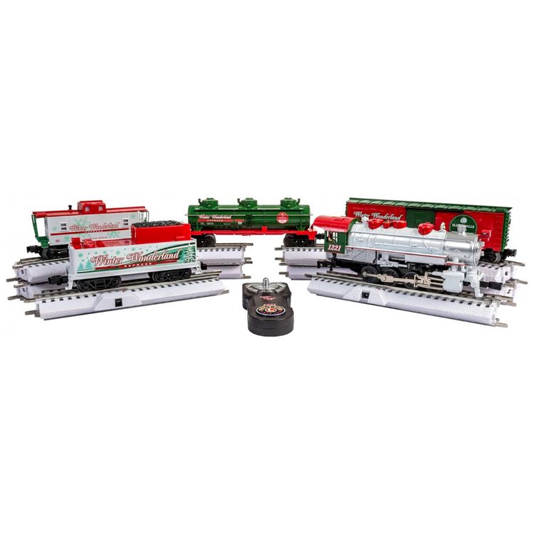 Conjunto-de-Trem-Trenzinho-Eletrico-LIONEL-Winter-Wonderland-foto-2