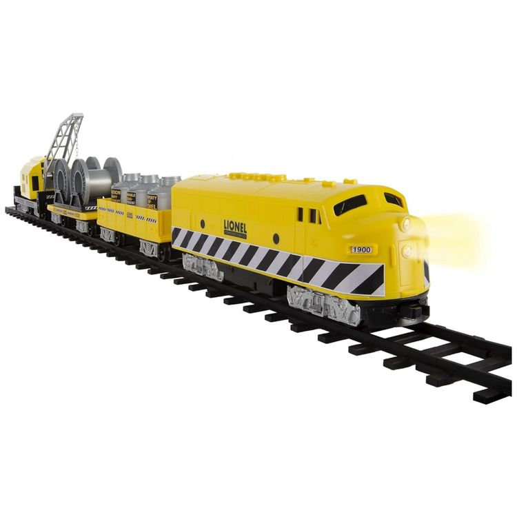 Conjunto-de-Trem-Trenzinho-Eletrico-LIONEL-Construction-foto-1