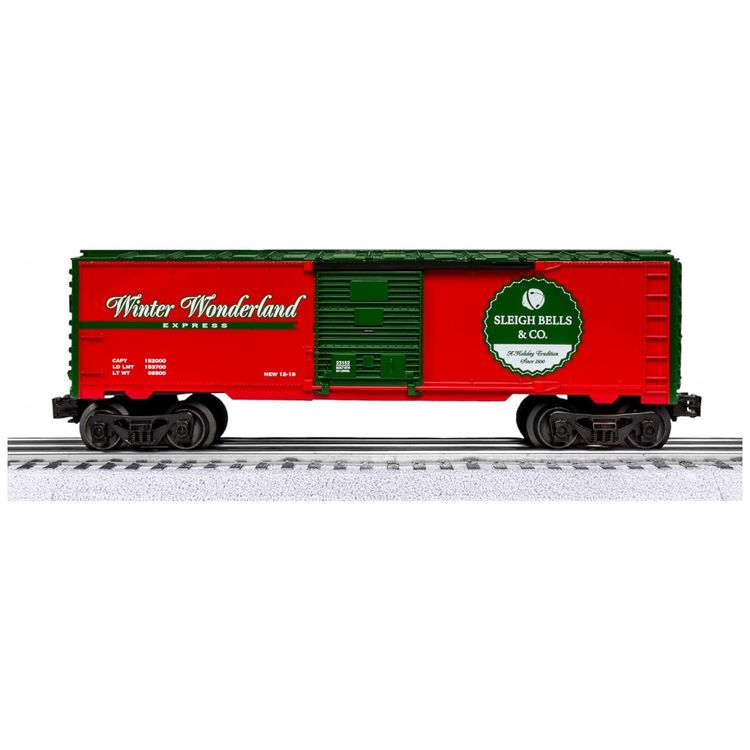 Conjunto-de-Trem-Trenzinho-Eletrico-LIONEL-Winter-Wonderland-foto-4