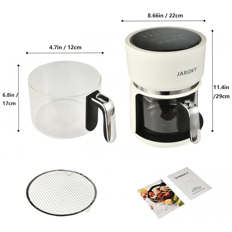 AirFryer-12-em-1-JORAKY-3-L-de-Capacidade-com-Tela-Digital-foto-5