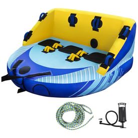 Boia-Rebocavel-Aquatica-Elaml-para-3-Pessoas-Azul-foto-0
