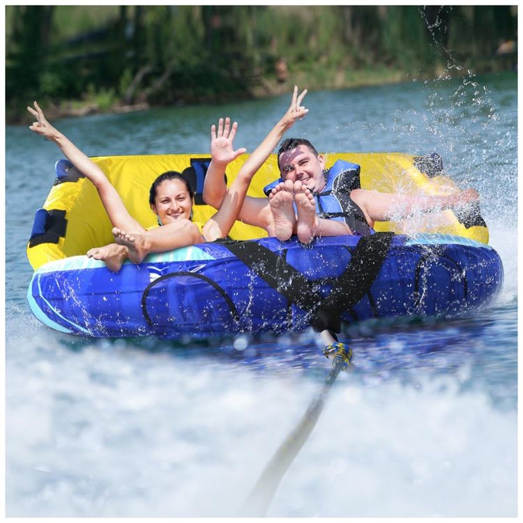 Boia-Rebocavel-Aquatica-Elaml-para-3-Pessoas-Azul-foto-1