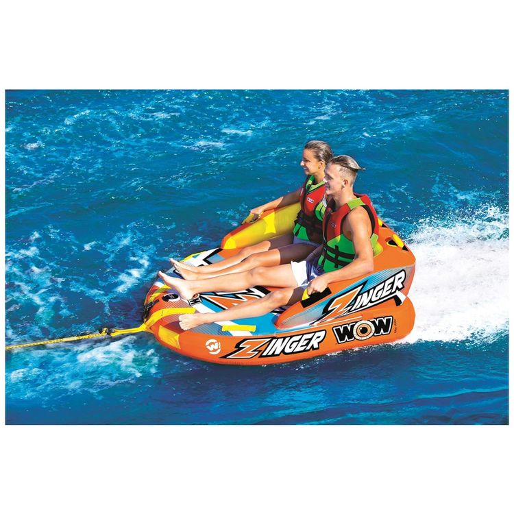 Boia-Rebocavel-Aquatica-WOW-Sports-para-2-Pessoas-Laranja-foto-1