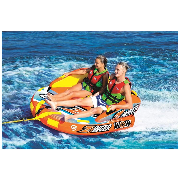 Boia-Rebocavel-Aquatica-WOW-Sports-para-2-Pessoas-Laranja-foto-3