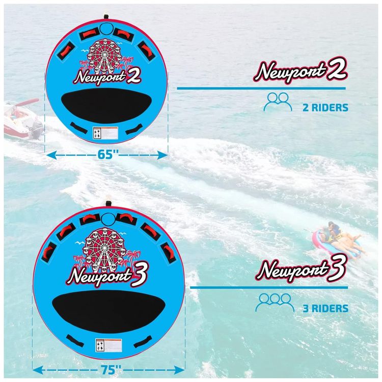 Boia-Rebocavel-Aquatica-Swonder-para-3-Pessoas-Azul-foto-5