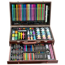 Kit-de-Pintura-XARONF-com-130-Pecas-e-Caixa-de-madeira-foto-0