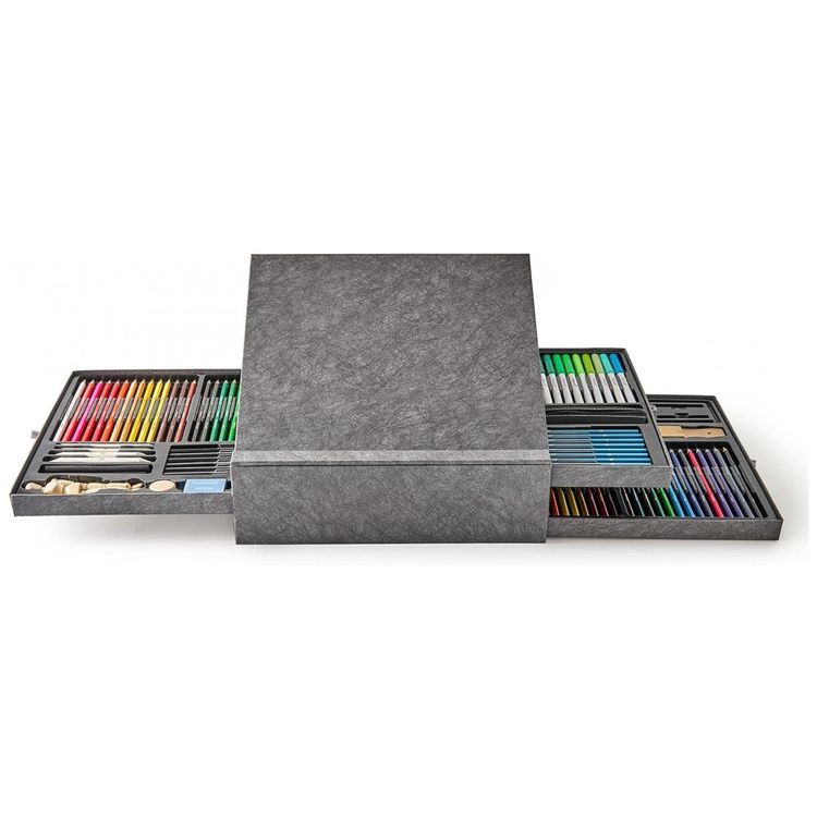 Kit-de-Pintura-Artists-Loft-com-140-Pecas-e-Caixa-de-madeira-foto-1