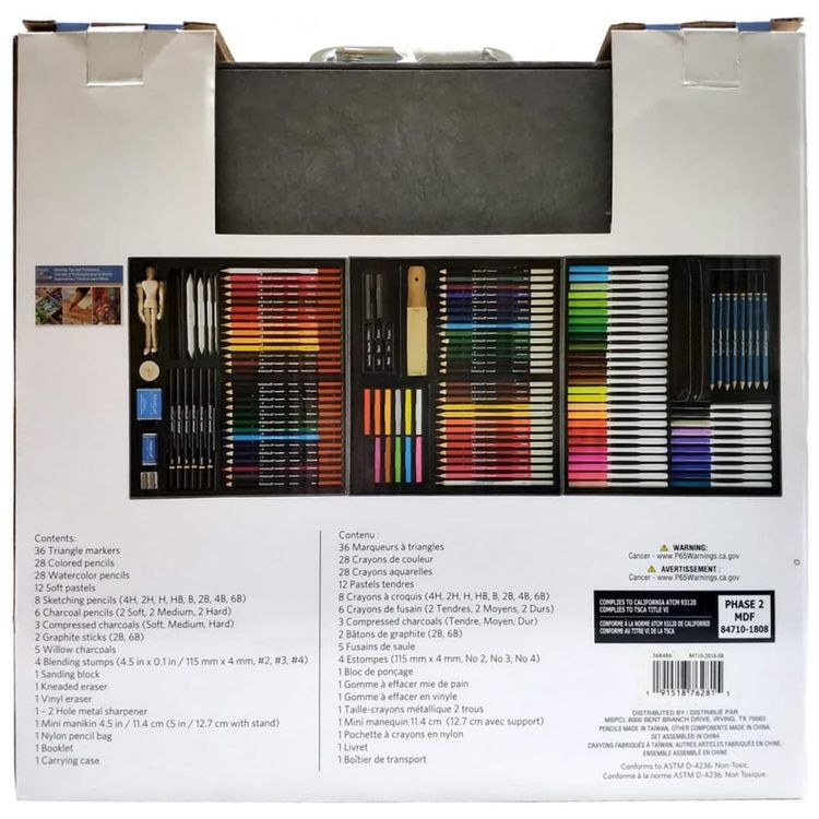 Kit-de-Pintura-Artists-Loft-com-140-Pecas-e-Caixa-de-madeira-foto-4