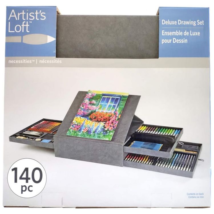 Kit-de-Pintura-Artists-Loft-com-140-Pecas-e-Caixa-de-madeira-foto-5