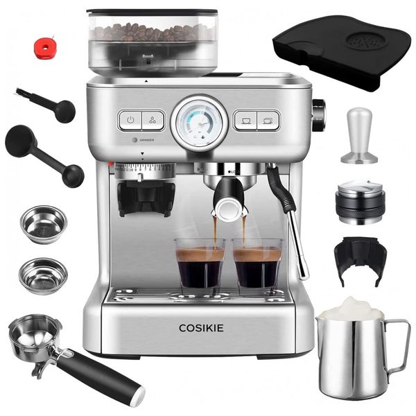 Maquina-de-Cafe-Expresso-Semi-Automatica-COSIKIE-com-Moedor-foto-0