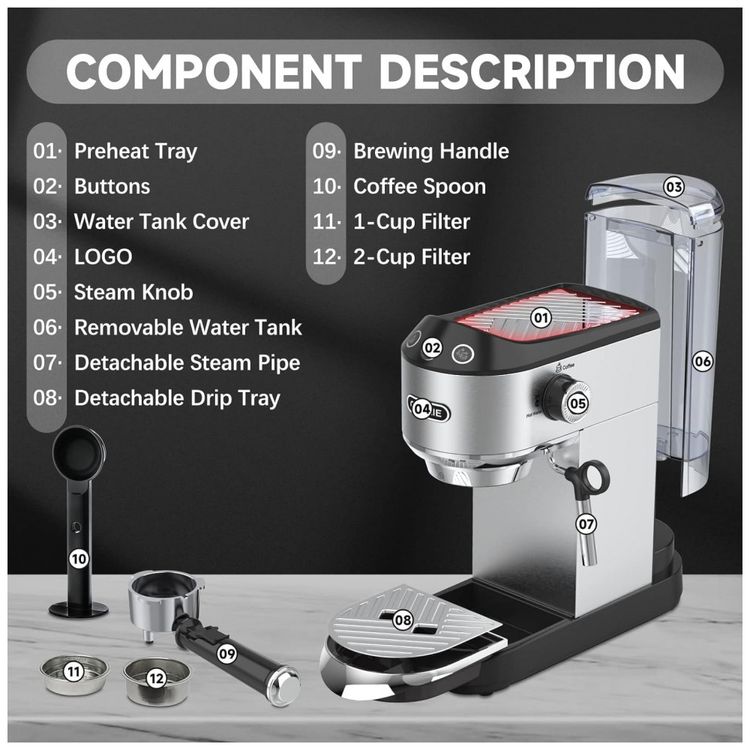 Maquina-de-Cafe-Expresso-15-Bar-COSIKIE-com-Vaporizador-Aco-foto-2