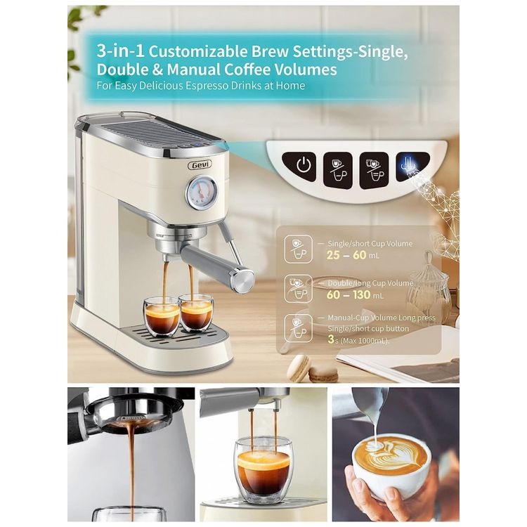 Maquina-de-Cafe-Expresso-20-Bar-Gevi-Tanque-de-agua-1L-com-foto-1