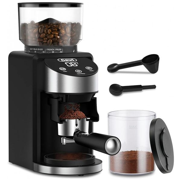 Moedor-de-Cafe-Eletrico-Portatil-Gevi-com-35-Niveis-de-foto-0