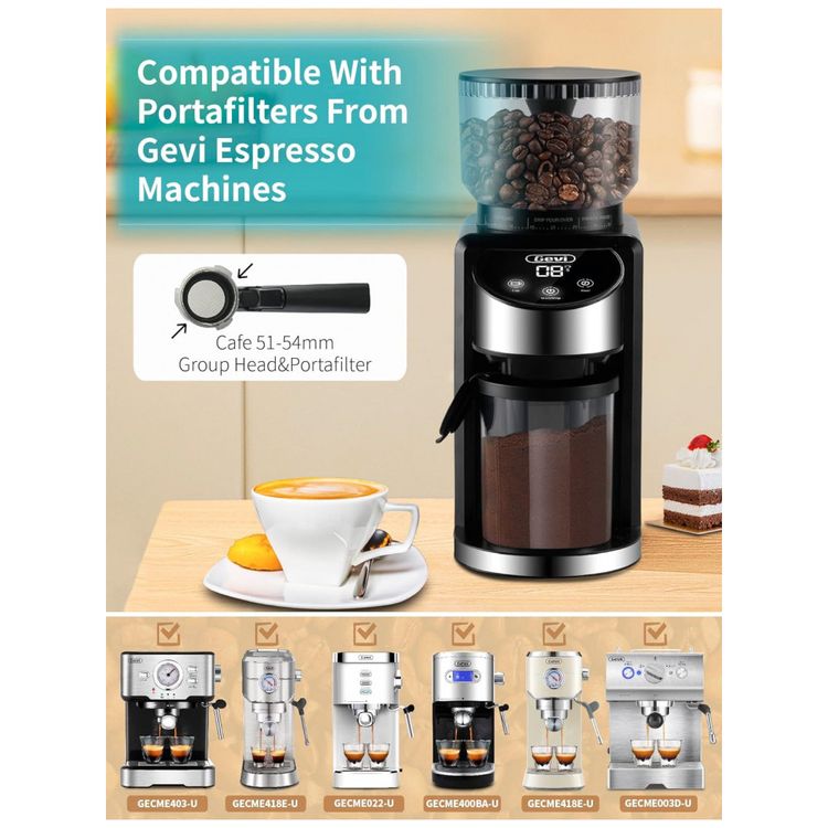 Moedor-de-Cafe-Eletrico-Portatil-Gevi-com-35-Niveis-de-foto-1