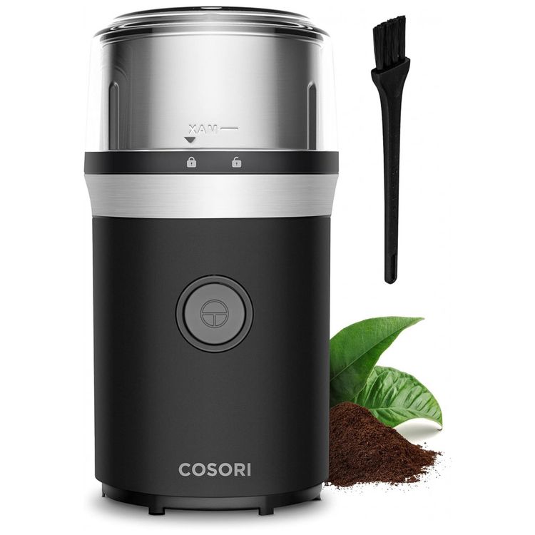 Moedor-de-Cafe-Eletrico-Portatil-COSORI-em-Aco-Inoxidavel-foto-0