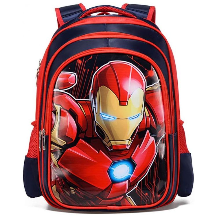 Mochila-Escolar-Infantil-42cm-Xicks-Homem-de-Ferro-para-foto-0