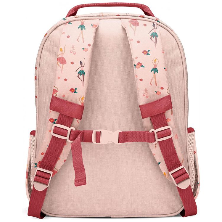 Mochila-Escolar-Infantil-38cm-Simple-Modern-Bailarina-para-foto-1