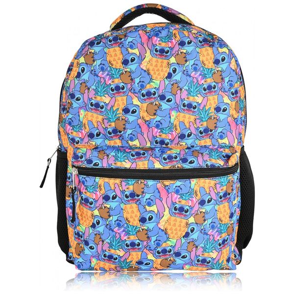 Mochila-Escolar-Infantil-40cm-Disney-Lilo-para-Meninos-e-foto-0