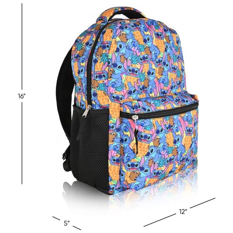 Mochila-Escolar-Infantil-40cm-Disney-Lilo-para-Meninos-e-foto-2