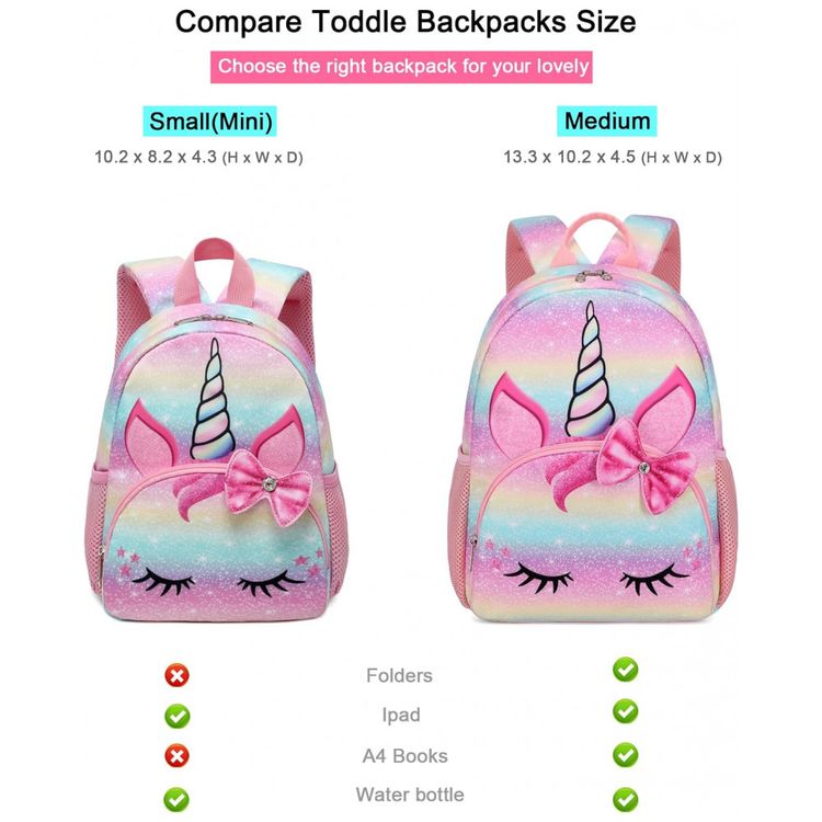 Mochila-Escolar-Infantil-25cm-Octsky-Uniconio-para-Criancas-foto-1
