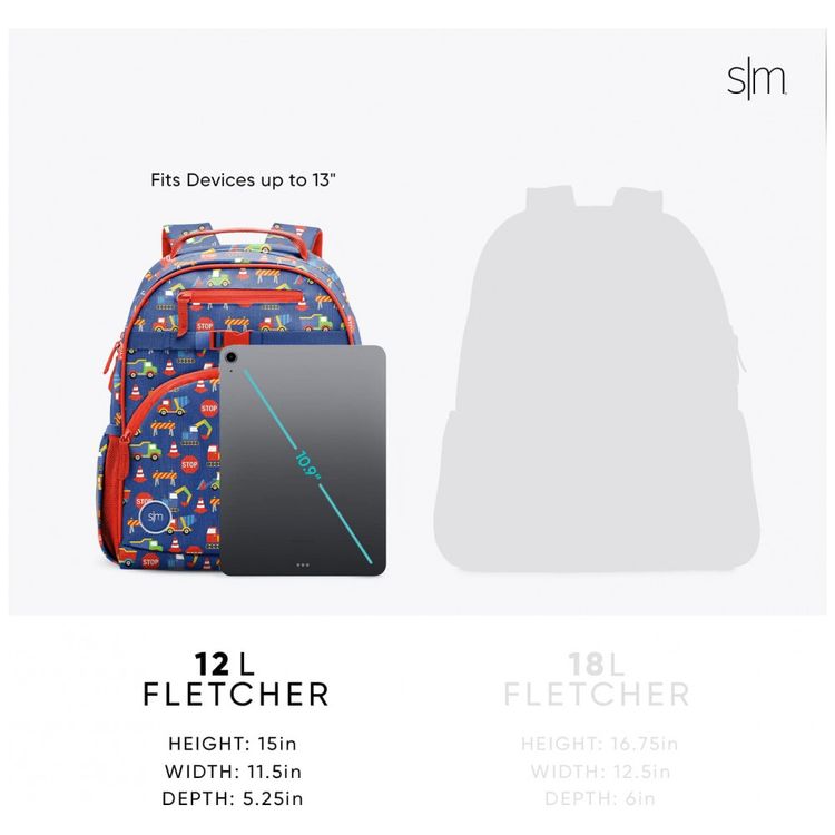 Mochila-Escolar-Infantil-12L-Simple-Modern-Homem-de-Ferro-foto-4
