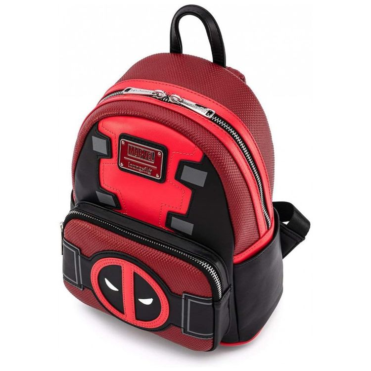 Mochila-Escolar-Infantil-25cm-Loungefly-Deadpool-para-foto-2