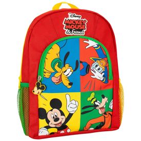 Mochila-Escolar-Infantil-35cm-Disney-Mickey-Mouse-Pluto-foto-0