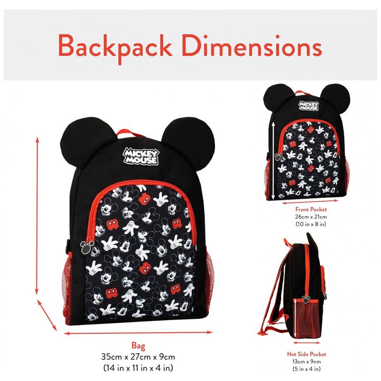 Mochila-Escolar-Infantil-3D-Disney-Cor-Preta-foto-3