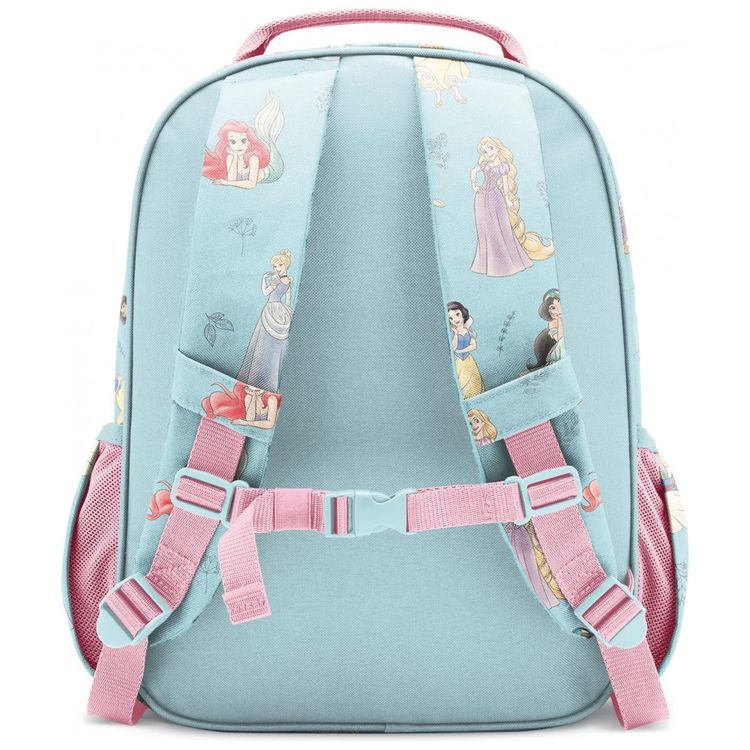 Mochila-Escolar-Infantil-12L-Disney-Princesa-Real-para-foto-1