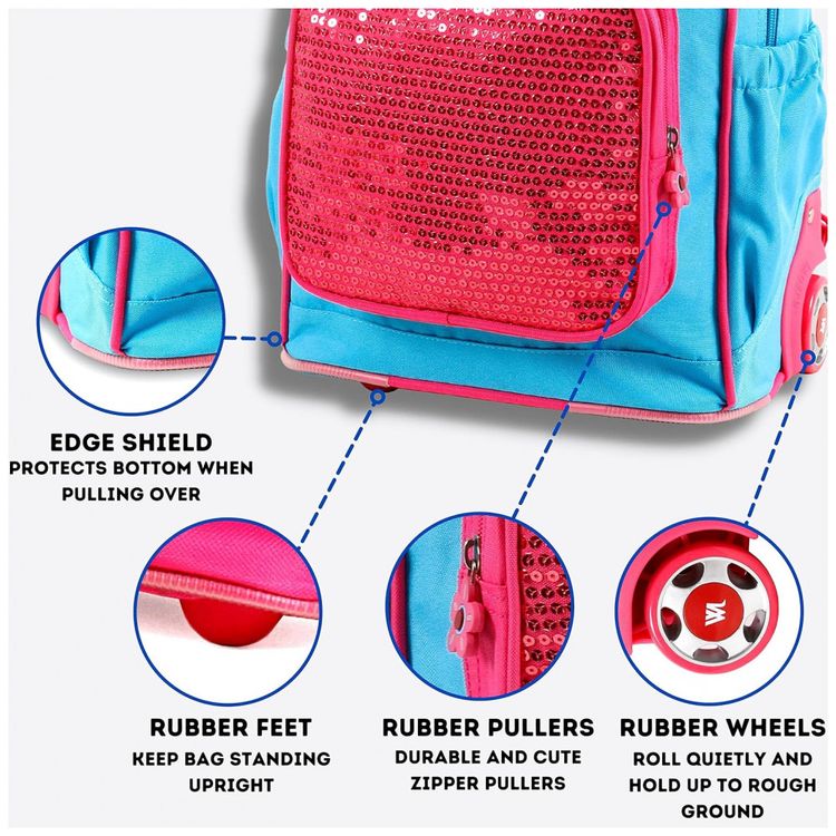 Mochila-Escolar-Infantil-com-Rodinhas-38cm-J-World-New-York-foto-3