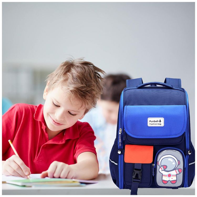 Mochila-Escolar-Infantil-18-Litros-ALI-VICTORY-Cor-Azul-foto-1