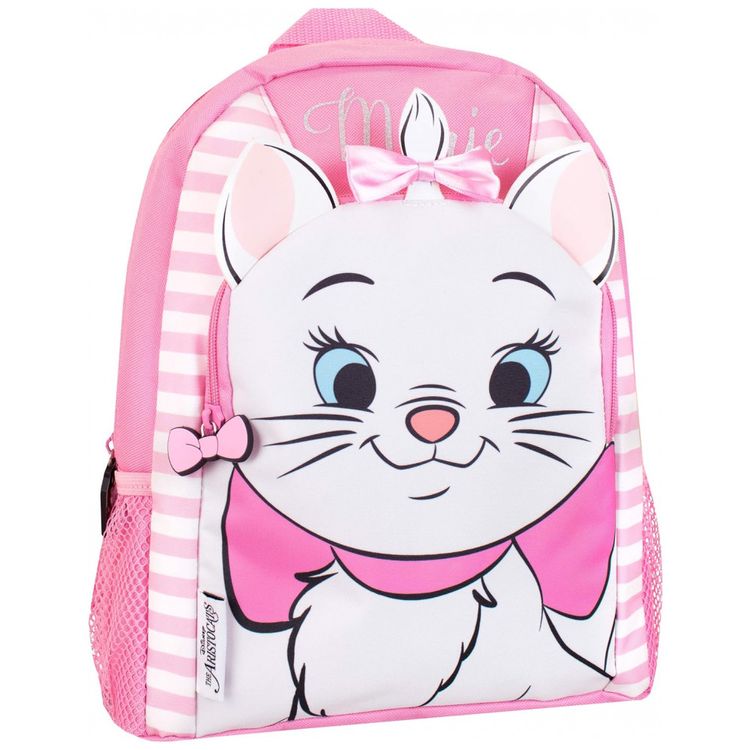 Mochila-Escolar-Infantil-Disney-Marie-para-Meninas-Rosa-foto-0