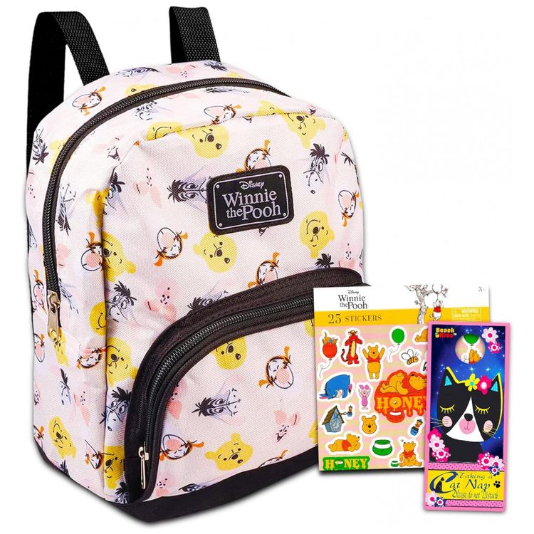 Mini-Mochila-Escolar-Infantil-Disney-Ursinho-Pooh-para-foto-0