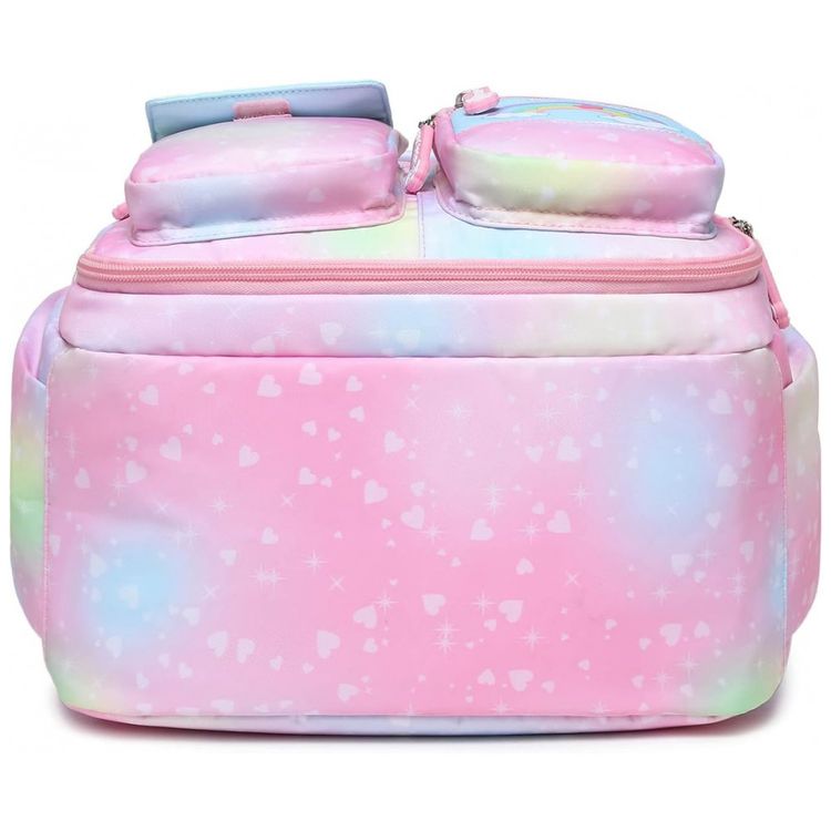 Mochila-Escolar-Unicornio-NIWEIYA-para-Laptop-Cor-Rosa-foto-4