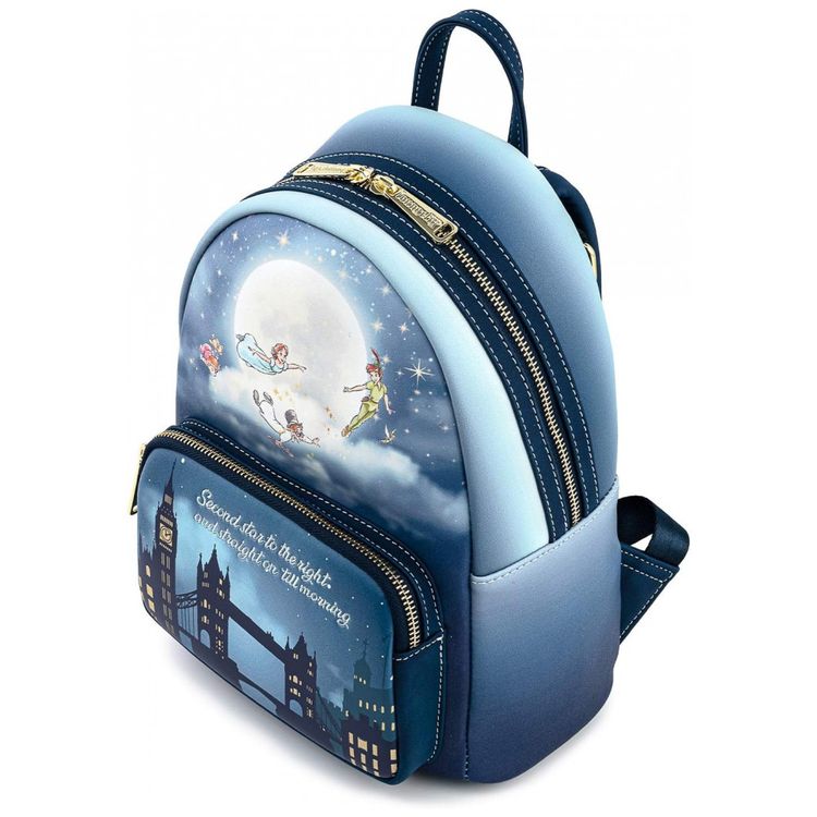 Mochila-Escolar-Infantil-Loungefly-Disney-Peter-Pan-com-Alca-foto-1
