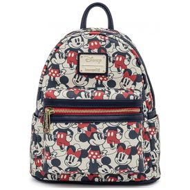 Mochila-Escolar-Infantil-Loungefly-Disney-Minnie-Mouse-para-foto-0