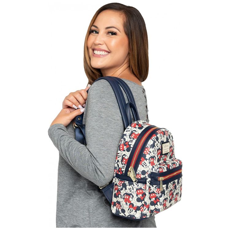 Mochila-Escolar-Infantil-Loungefly-Disney-Minnie-Mouse-para-foto-5