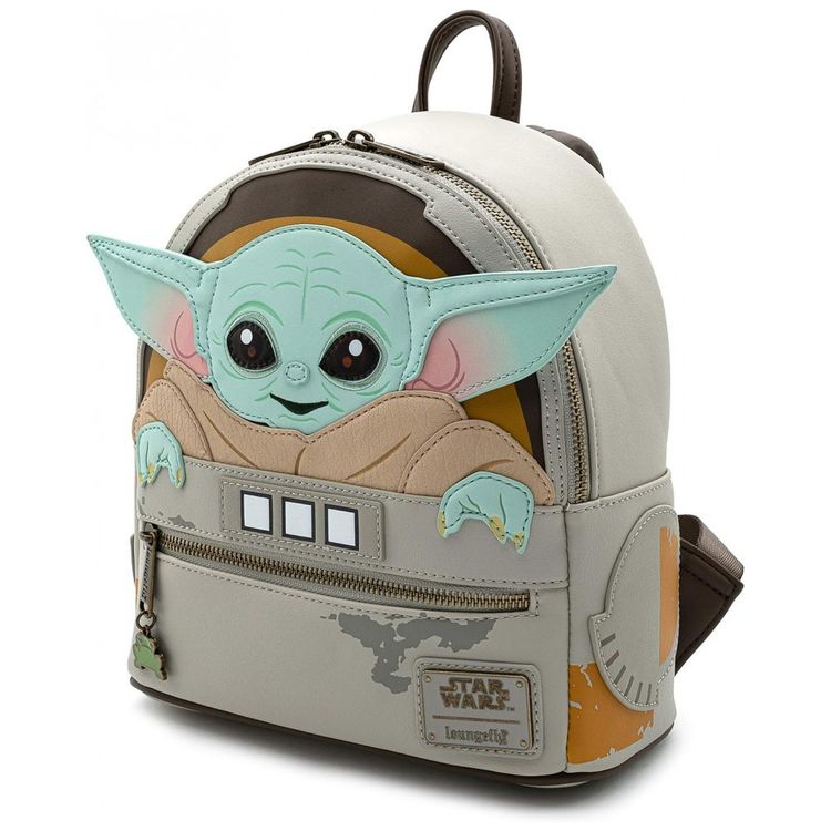Mochila-Escolar-Infantil-Loungefly-Star-Wars-Baby-Yoda-para-foto-1