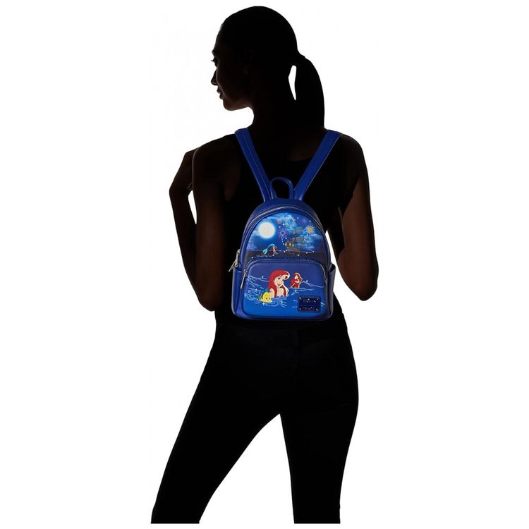 Mochila-Escolar-Infantil-Loungefly-Disney-a-Pequena-Sereia-foto-5