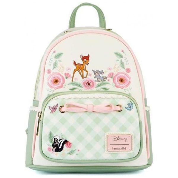 Mochila-Escolar-Infantil-Loungefly-Disney-Bambi-para-foto-0