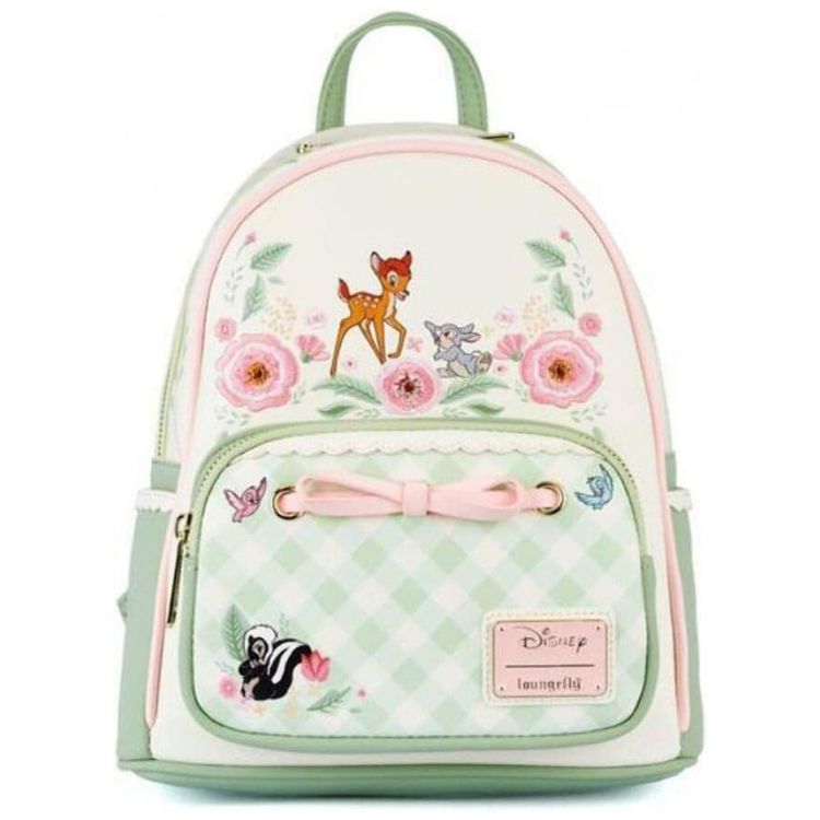 Mochila-Escolar-Infantil-Loungefly-Disney-Bambi-para-foto-0