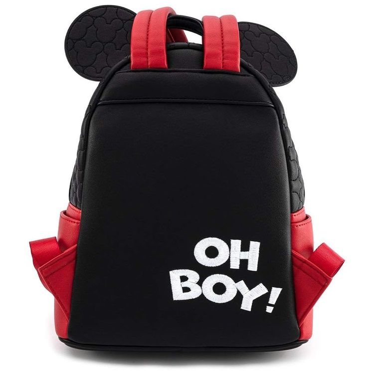 Mini-Mochila-Escolar-Infantil-Loungefly-Disney-Mickey-Mouse-foto-4