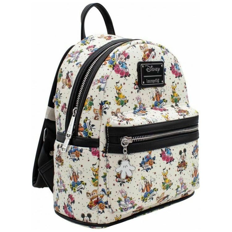 Mochila-Escolar-Infantil-Loungefly-Disney-Mickey-Mouse-para-foto-1