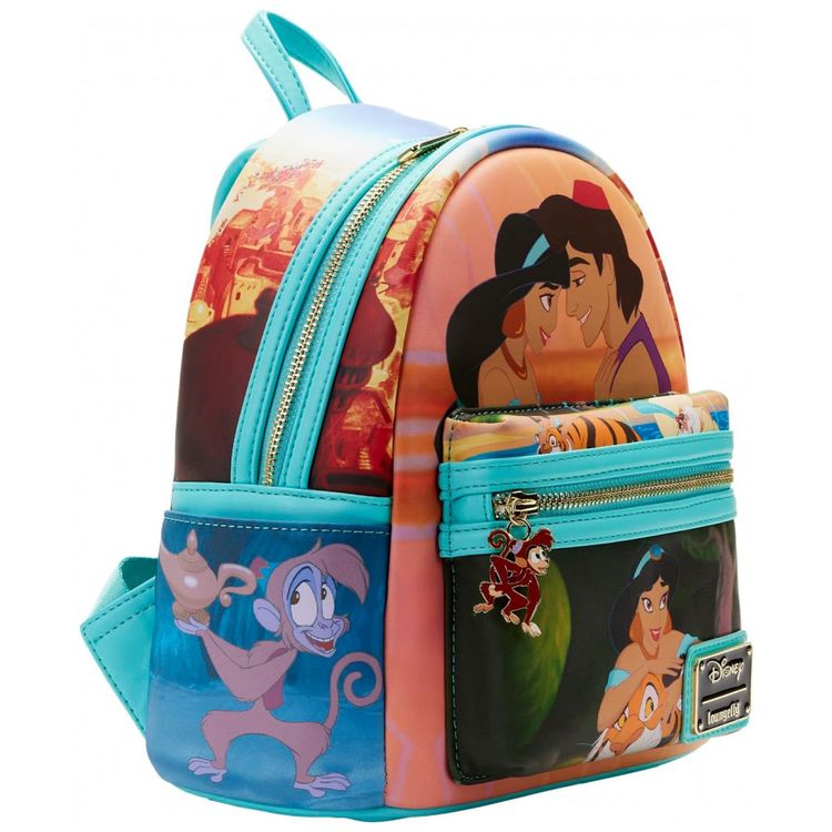Mini-Mochila-Escolar-Infantil-Loungefly-Disney-Princesa-foto-5