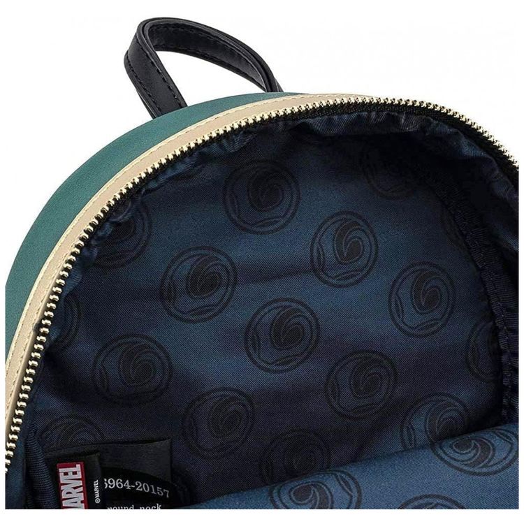 Mini-Mochila-Escolar-Infantil-Loungefly-Marvel-Loki-para-foto-3