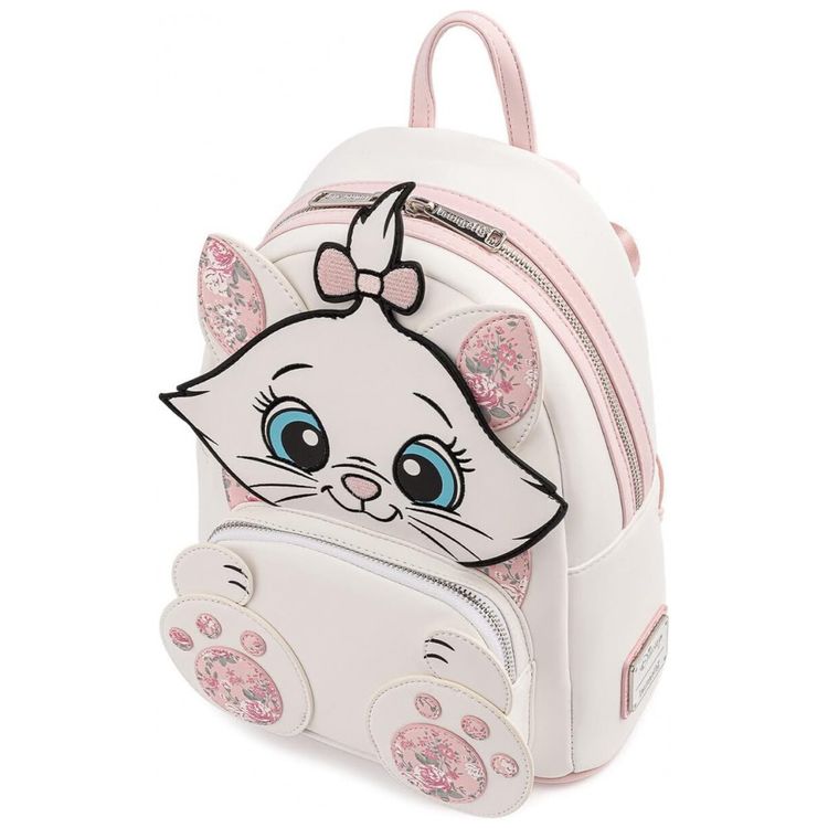 Mochila-Escolar-Infantil-Loungefly-Disney-Marie-Floral-para-foto-4