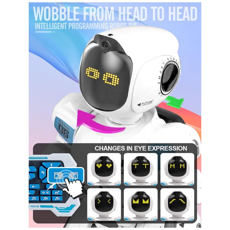 Robo-Programavel-Inteligente-Toylefun-Emoji-com-Controle-foto-3