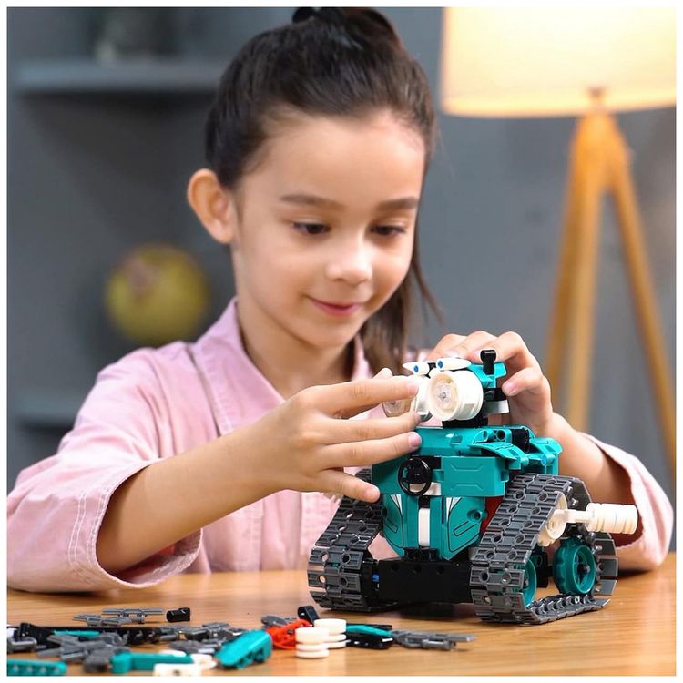 Robo-Programavel-Educacional-IQKidz-440-Pecas-com-Controle-foto-1